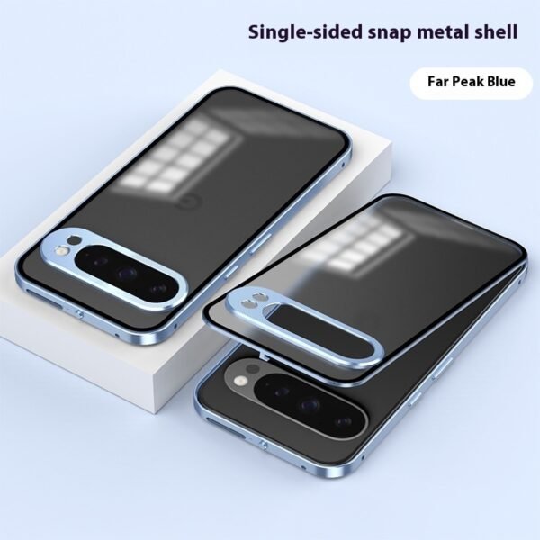 Spring Fastener Metal Frame Protective Phone Case - Image 9