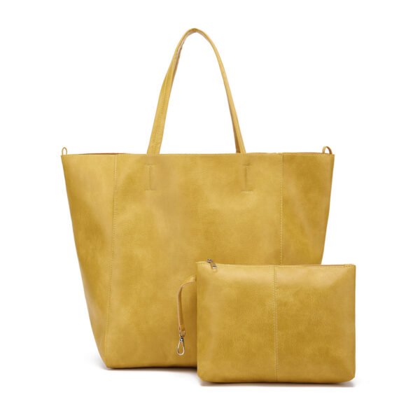 Retro Style Large Bag Women's Soft Leather Large Capacity Shoulder - Image 9
